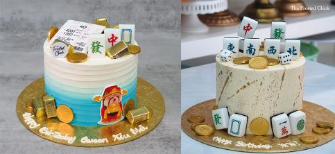 mahjong cakes